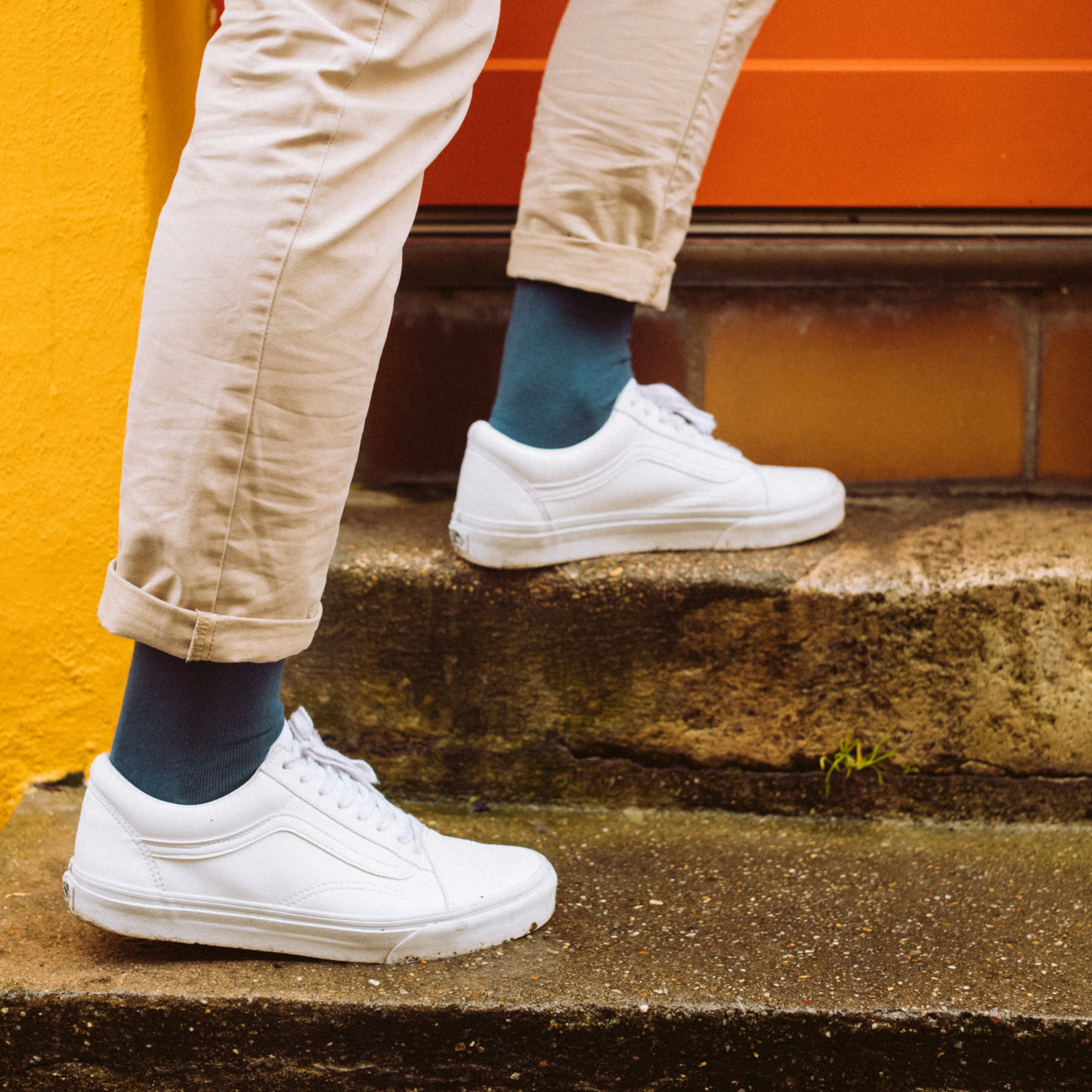 archiduchesse-bleu-de-n-mes-chaussettes-de-ville-mi-mollet image 6
