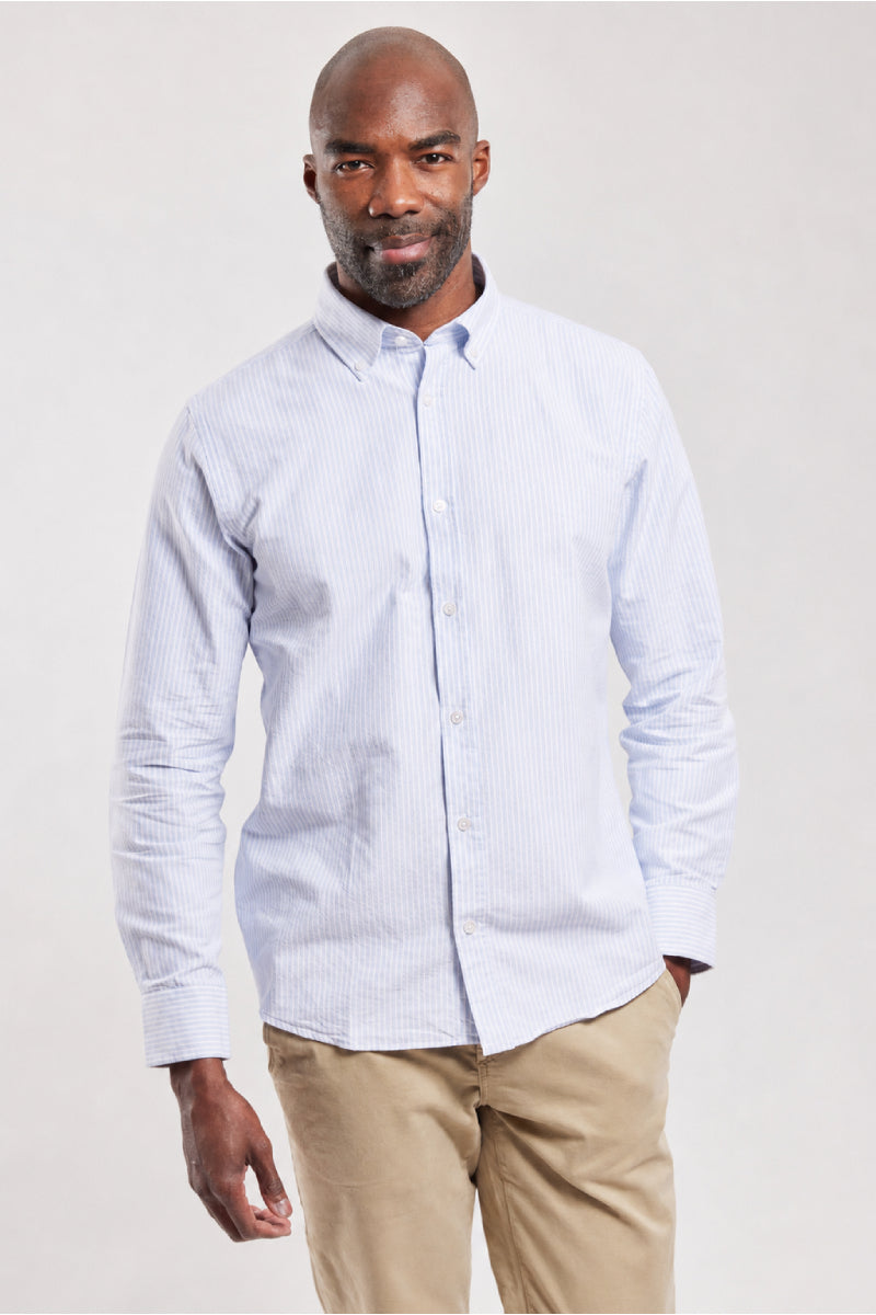 armor-lux-chemise-coupe-droite-h-ritage-homme-coton-oxford image 1