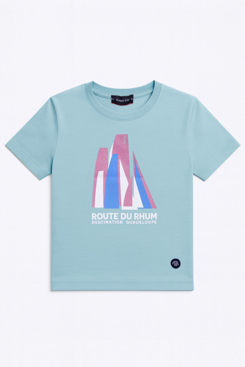 armor-lux-t-shirt-kids-route-du-rhum-destination-guadeloupe-coton image 1