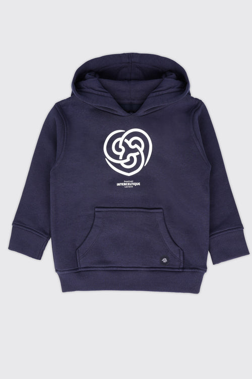 armor-lux-h-ritage-sweat-enfant-capuche-molleton-coton image 2