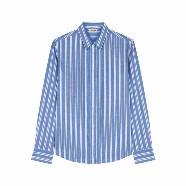 atelier-tuffery-aubrac-chemise-homme-droite-ray-e-coton image 1