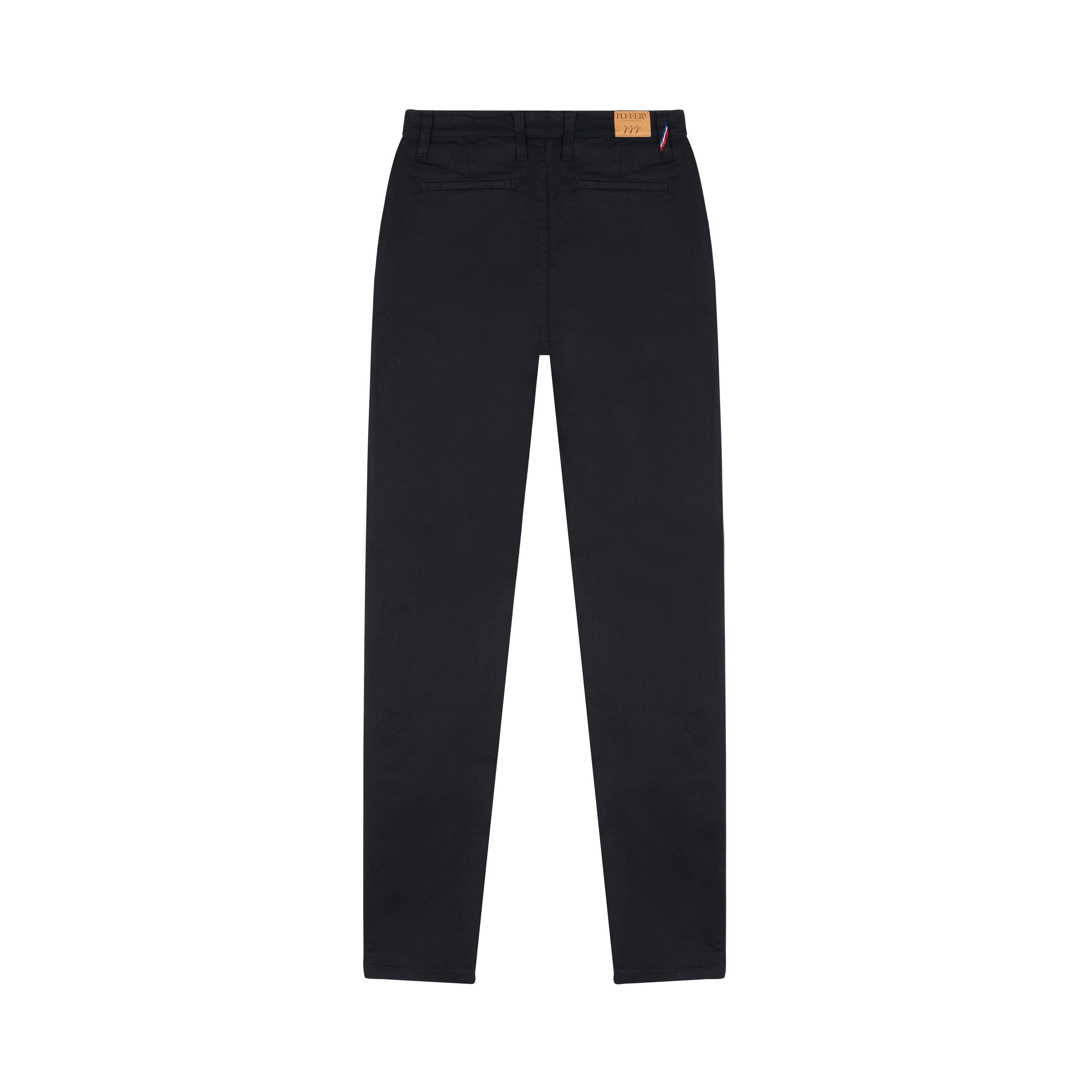 atelier-tuffery-l-onie-chino-femme-ajust-taille-haute-noir image 3