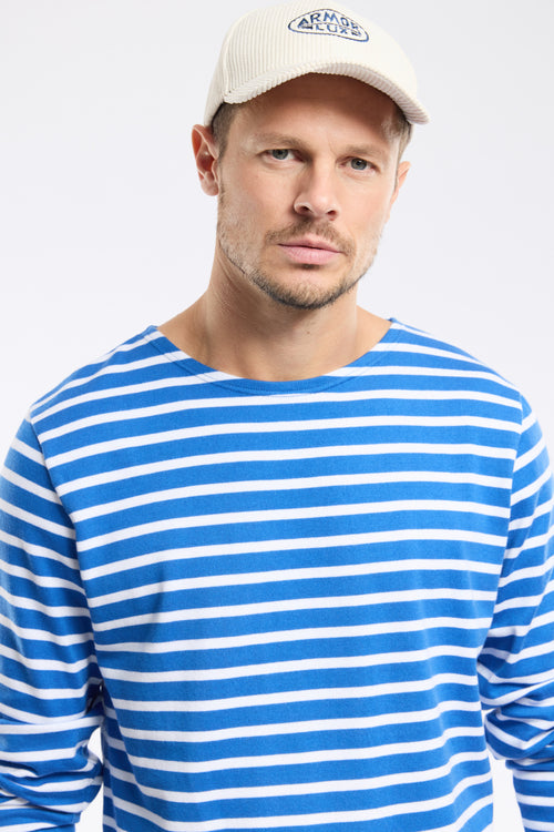 armor-lux-amiral-marini-re-manches-longues-coton-pais-col-bateau-homme image 3