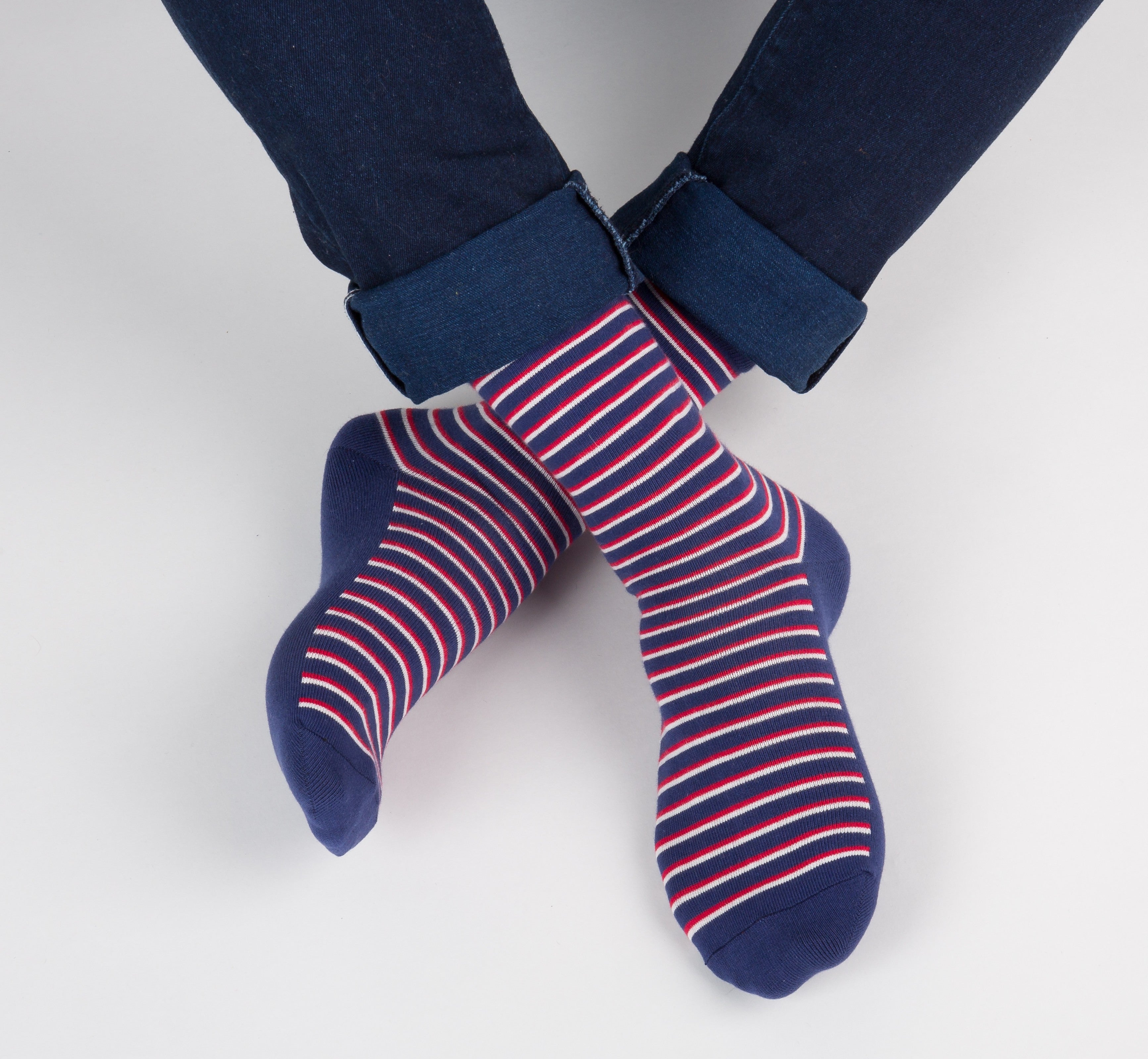 archiduchesse-cocorico-chaussettes-fantaisie-ray-courte image 3