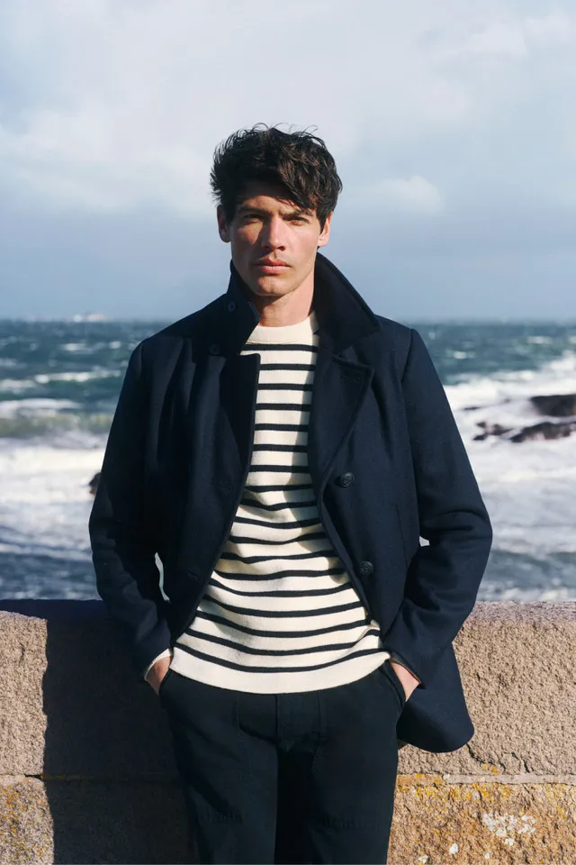 armor-lux-caban-marin-cap-sizun-homme-drap-de-laine image 1