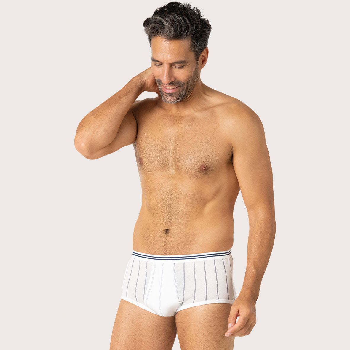 eminence-101-heritage-lot-de-2-slips-taille-haute-ouverts-coton-merceris image 2
