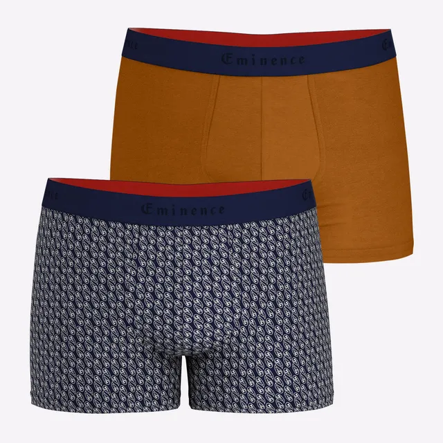 eminence-lot-de-2-boxers-homme-coton-stretch-fait-en-france image 1
