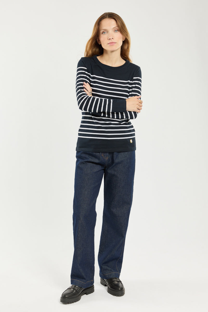 armor-lux-amiral-marini-re-femme-coton-l-ger-jersey image 3