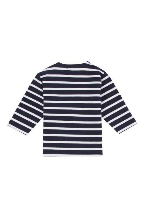 armor-lux-loctudy-t-shirt-b-b-marini-re-manches-longues-coton-pais image 4