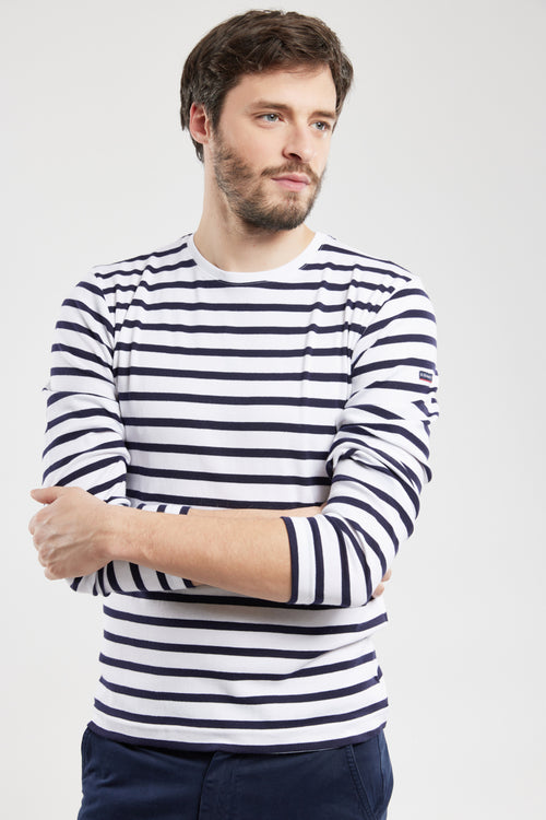 armor-lux-marini-re-homme-crozon-coton-manches-longues image 4