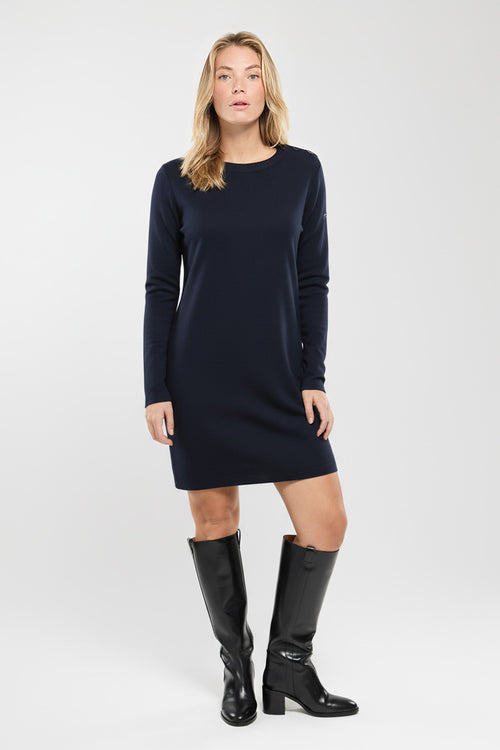 armor-lux-robe-pull-unie-100-laine-m-rinos-femme-2 image 2