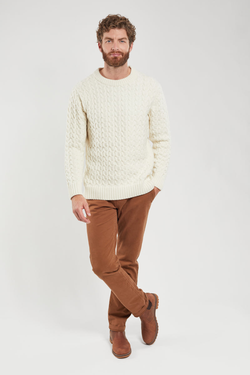 armor-lux-pull-fouesnant-homme-pull-laine-maille-torsad-e-h-ritage image 3