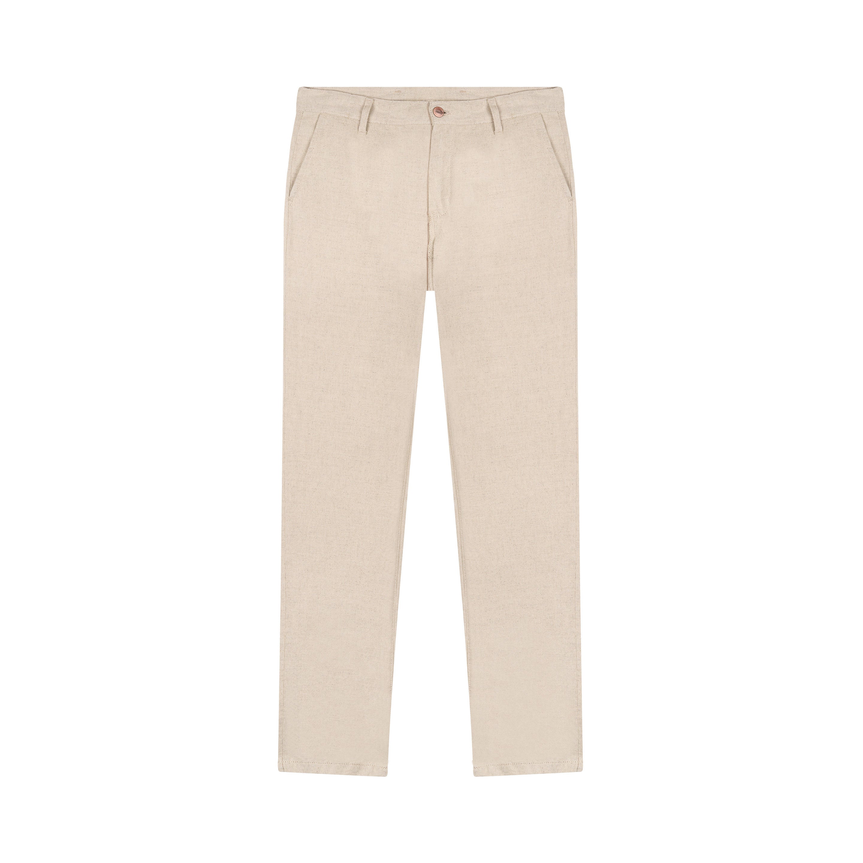 atelier-tuffery-chino-ernest-homme-droit-ajust-chanvre-naturel image 1