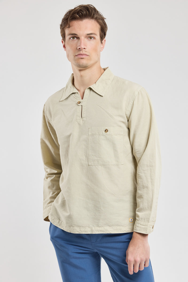 armor-lux-vareuse-h-ritage-coton-lin-tencel-homme image 1