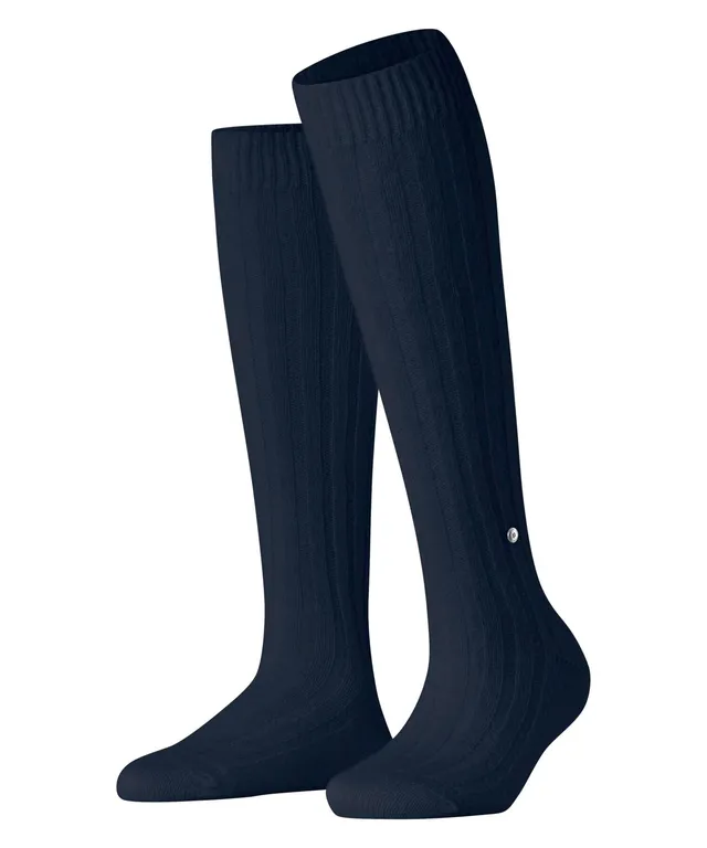burlington-soft-rib-femme-chaussettes-longues-laine-et-alpaga image 1