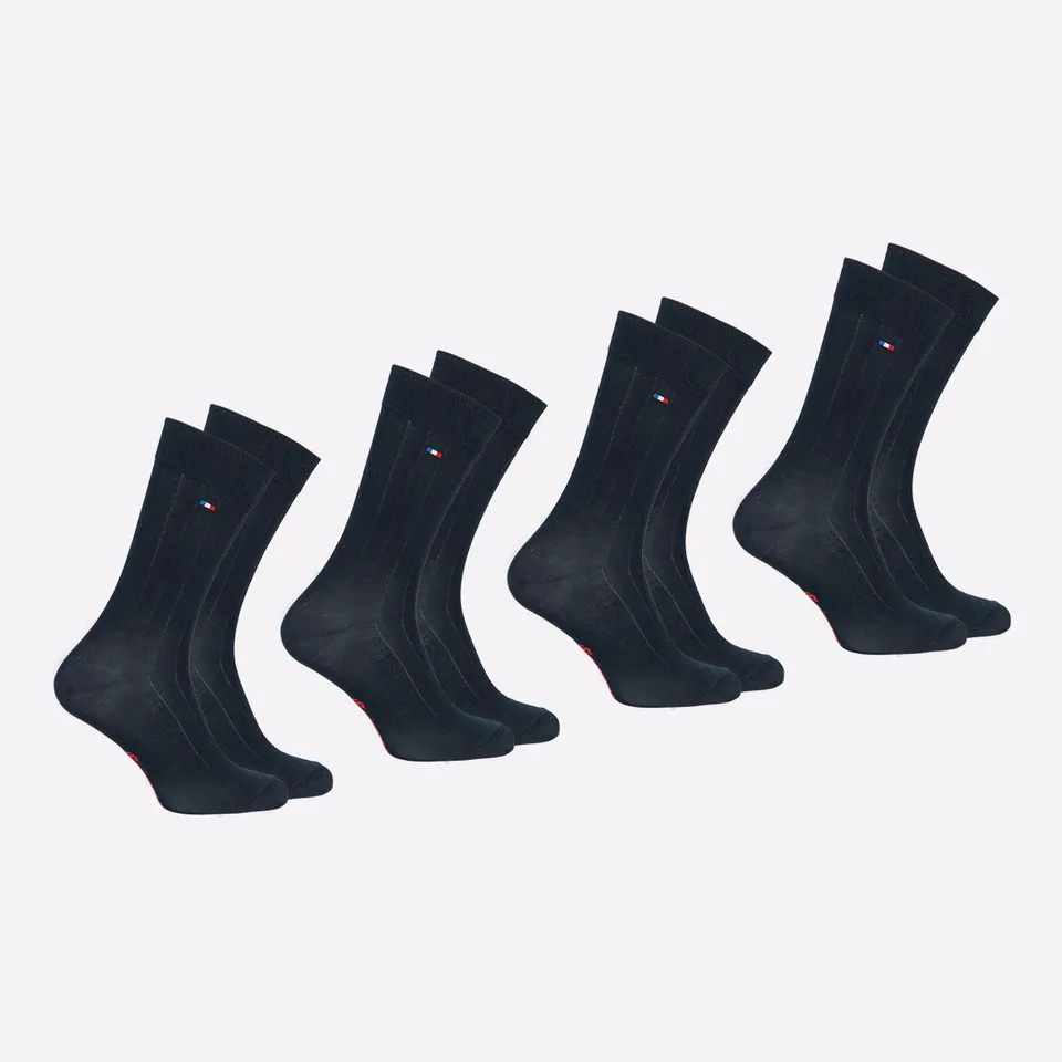 eminence-lot-de-4-mi-chaussettes-homme-fil-d-cosse-fait-en-france image 1