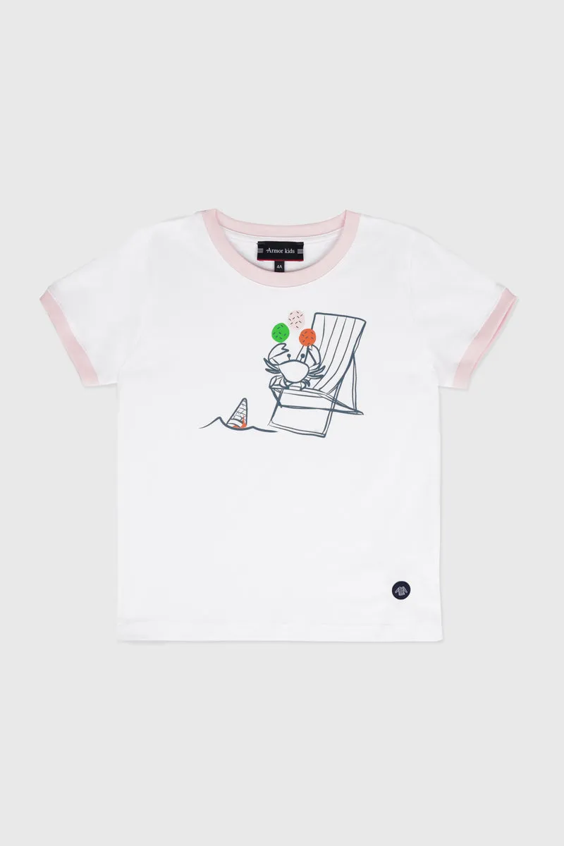 armor-lux-t-shirt-crabe-enfant-coton-l-ger-manches-courtes image 1