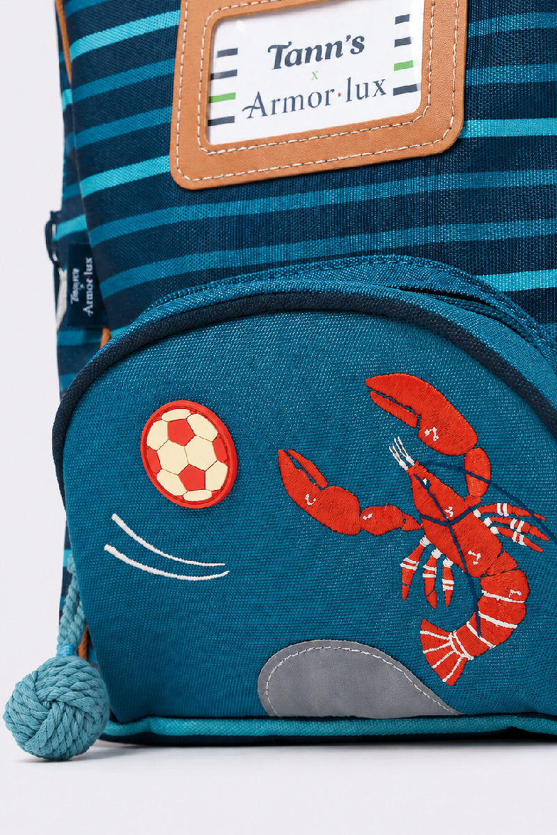 armor-lux-x-tann-s-sac-dos-enfant-6l-motif-marin-2 image 3