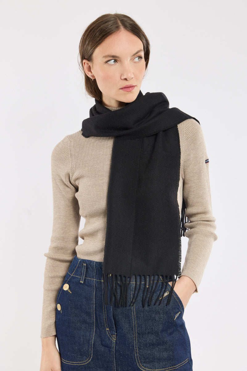 armor-lux-charpe-franges-femme-laine image 1