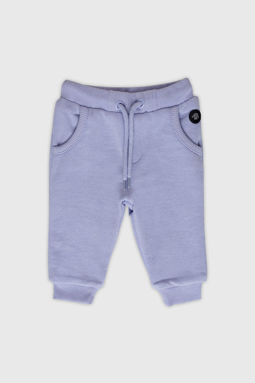armor-lux-pantalon-jogging-b-b-coton-jersey-molleton-uni-coupe-droite-chevilles- image 2