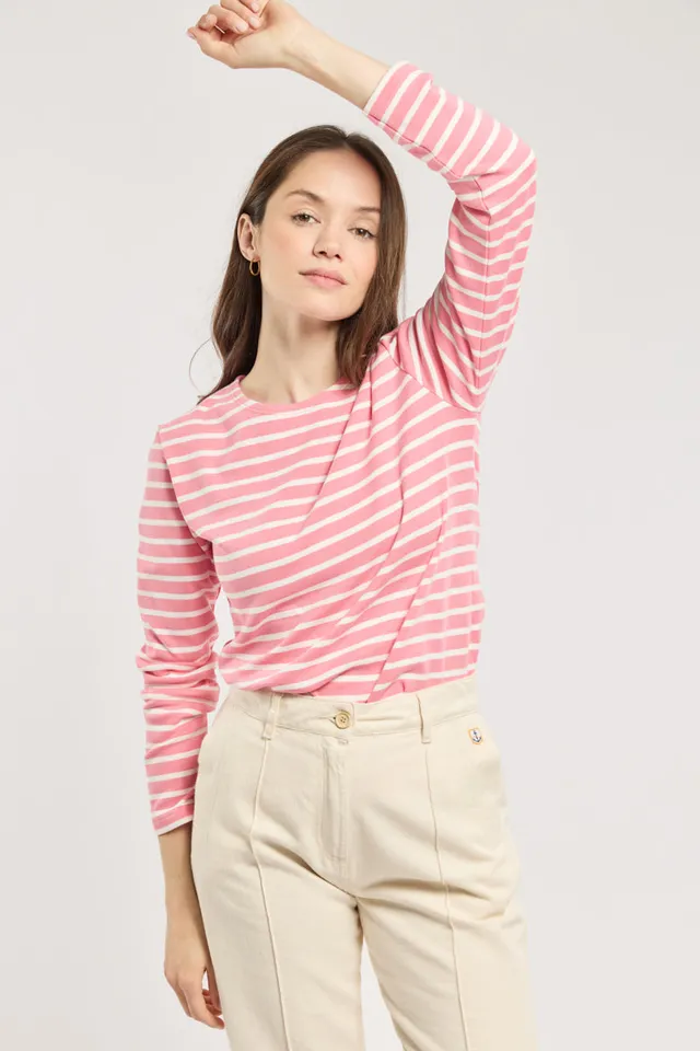 armor-lux-marini-re-lesconil-femme-coton-pais-interlock image 1