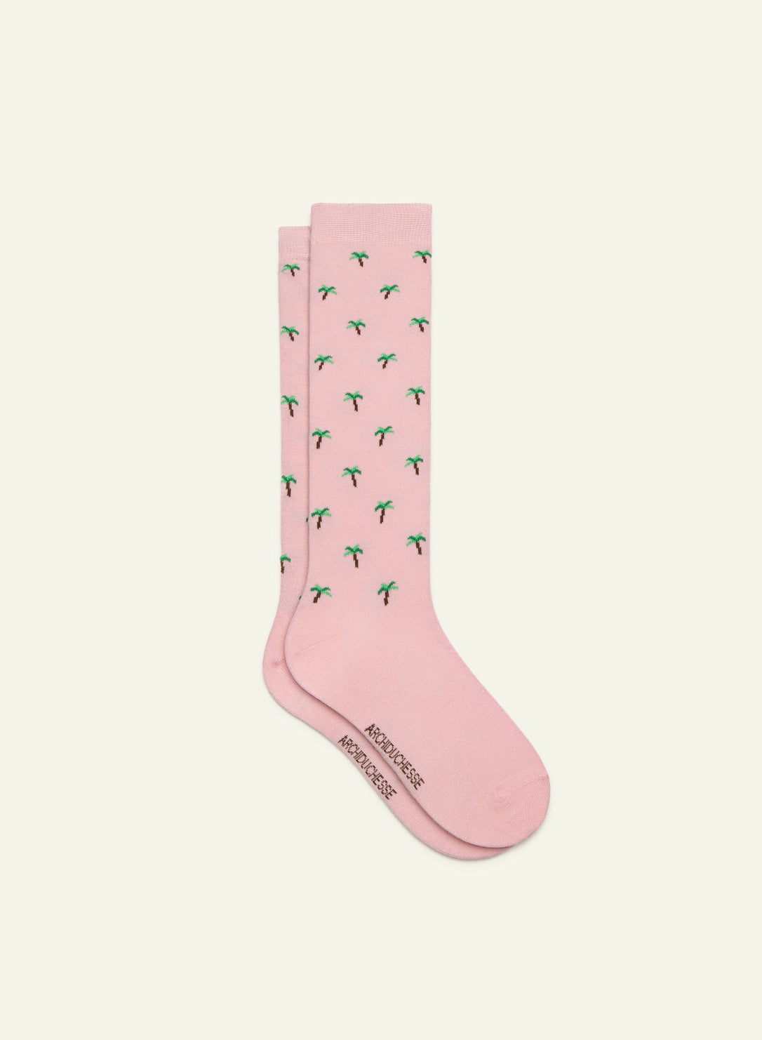 archiduchesse-coco-cool-rose-chaussettes-fantaisie-haute-palmier image 2