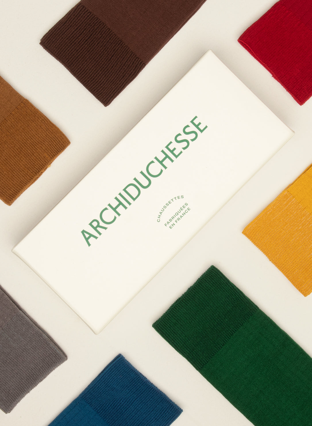 archiduchesse-de-luxe-semainier-hiver-7-paires-multicolore image 2