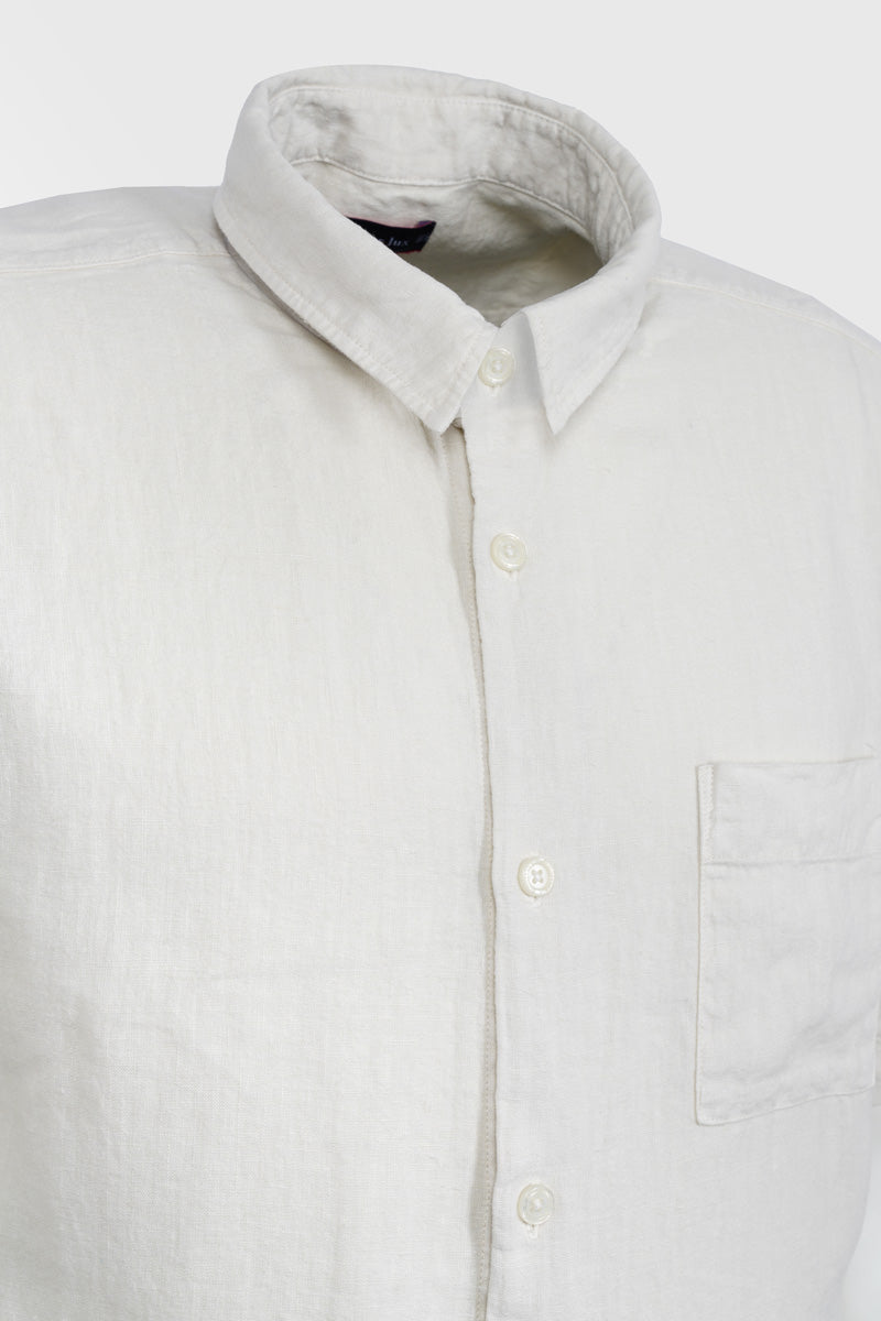armor-lux-chemise-manches-courtes-homme-chemise-100-lin-coupe-confort image 3