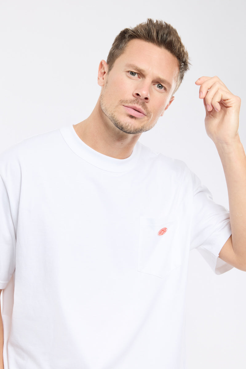 armor-lux-t-shirt-uni-homme-coton-bio-poche-poitrine-coupe-droite image 4