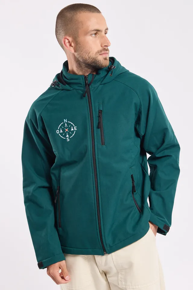 armor-lux-veste-softshell-homme-d-perlante-capuche image 1