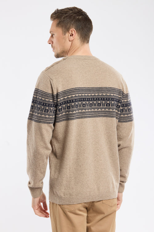 armor-lux-pull-marin-jacquard-homme-80-laine image 5