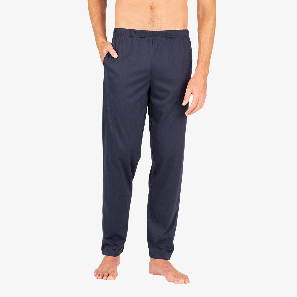 eminence-pyjama-long-ouvert-homme-heritage-merceris-marine image 4