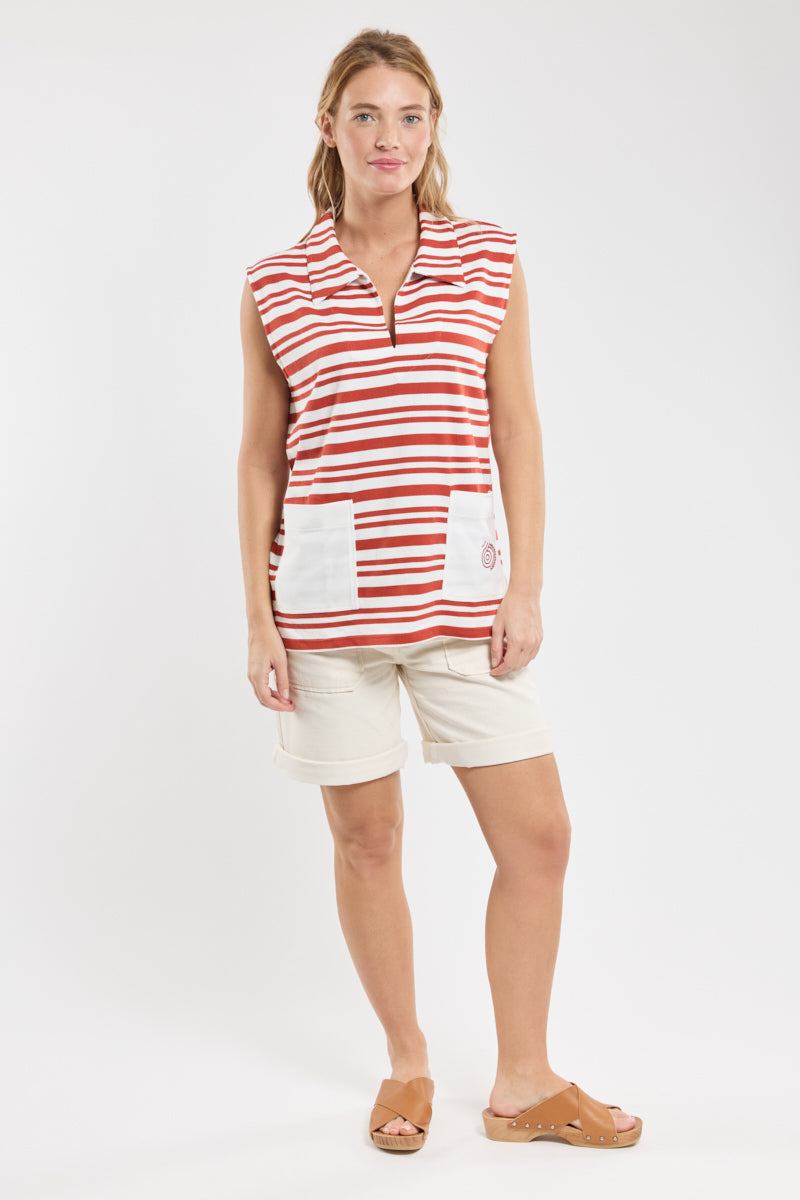 armor-lux-x-nolwenn-faligot-marini-re-sans-manches-tunique-femme image 6