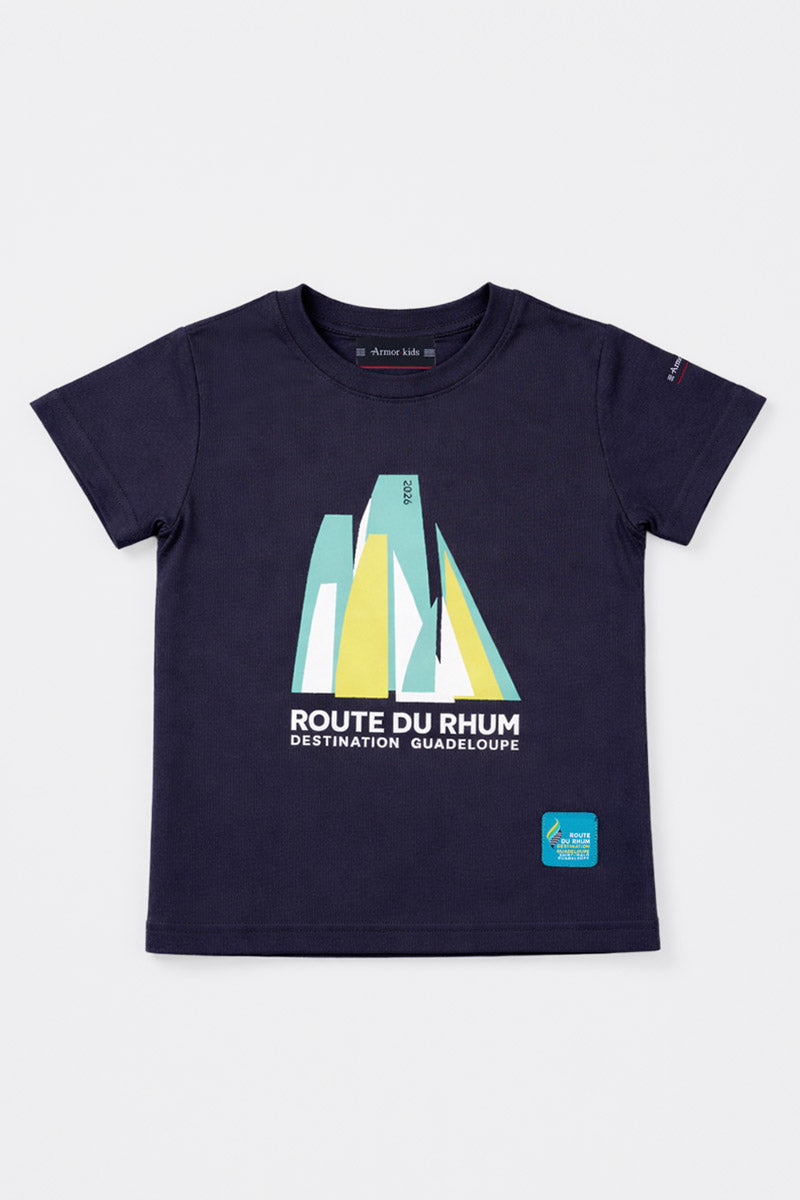 armor-lux-route-du-rhum-t-shirt-kids-destination-guadeloupe image 1