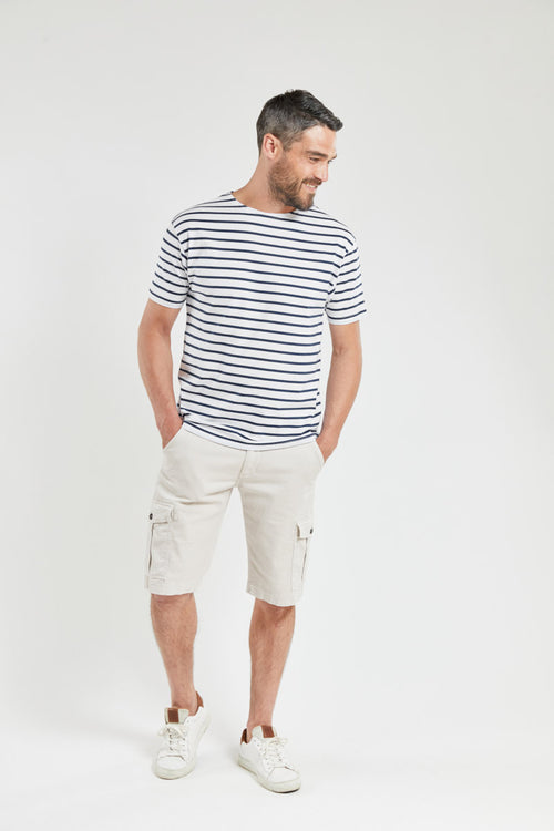 armor-lux-fouesnant-t-shirt-marin-manches-courtes-coton-l-ger-homme image 4