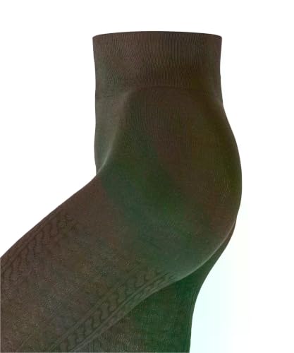 burlington-cosy-cottage-collants-femme-coton-laine-marron-chocolate-5004-44-46 image 7