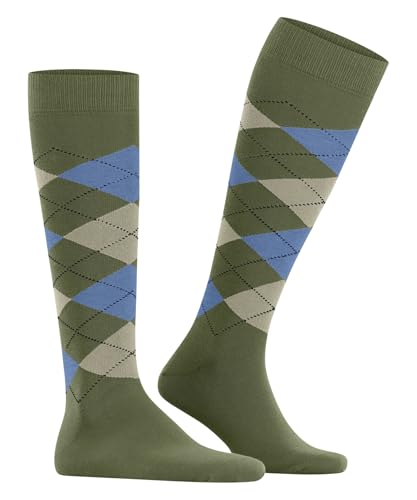 burlington-king-chaussettes-longues-homme-coton-vert-salvia-7472-40-46 image 8