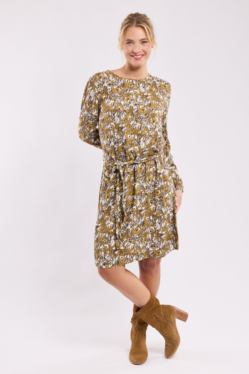 armor-lux-robe-imprim-e-femme-florale-cr-pe-viscose image 3