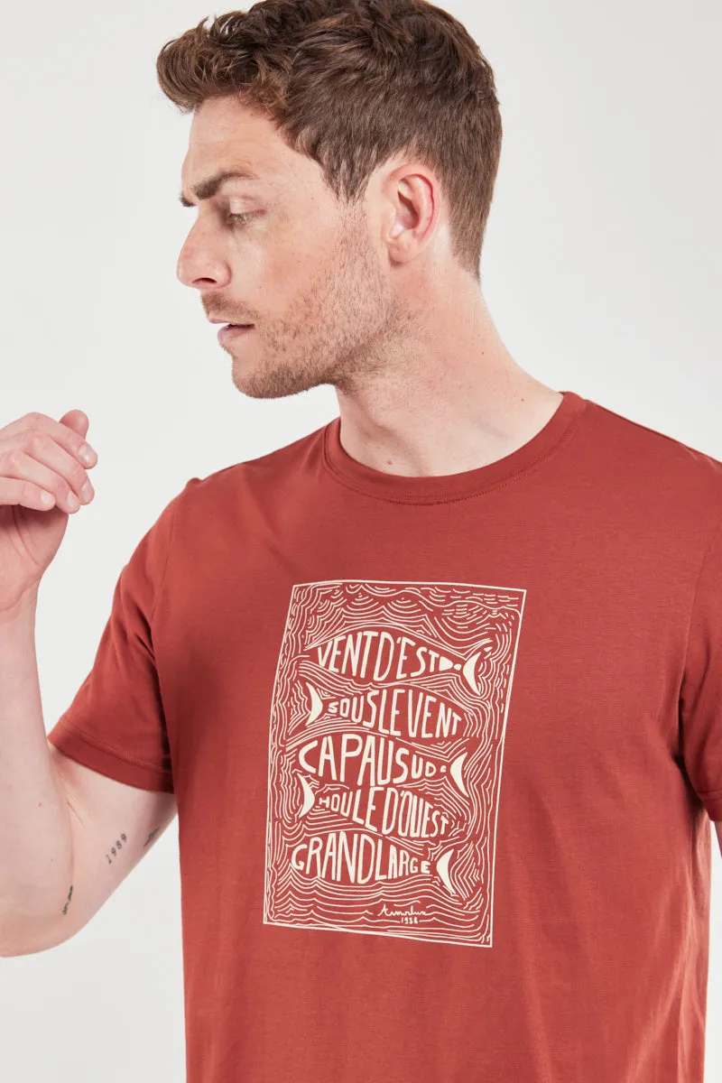 armor-lux-t-shirt-s-rigraphi-vent-d-est-homme-coton-l-ger image 1