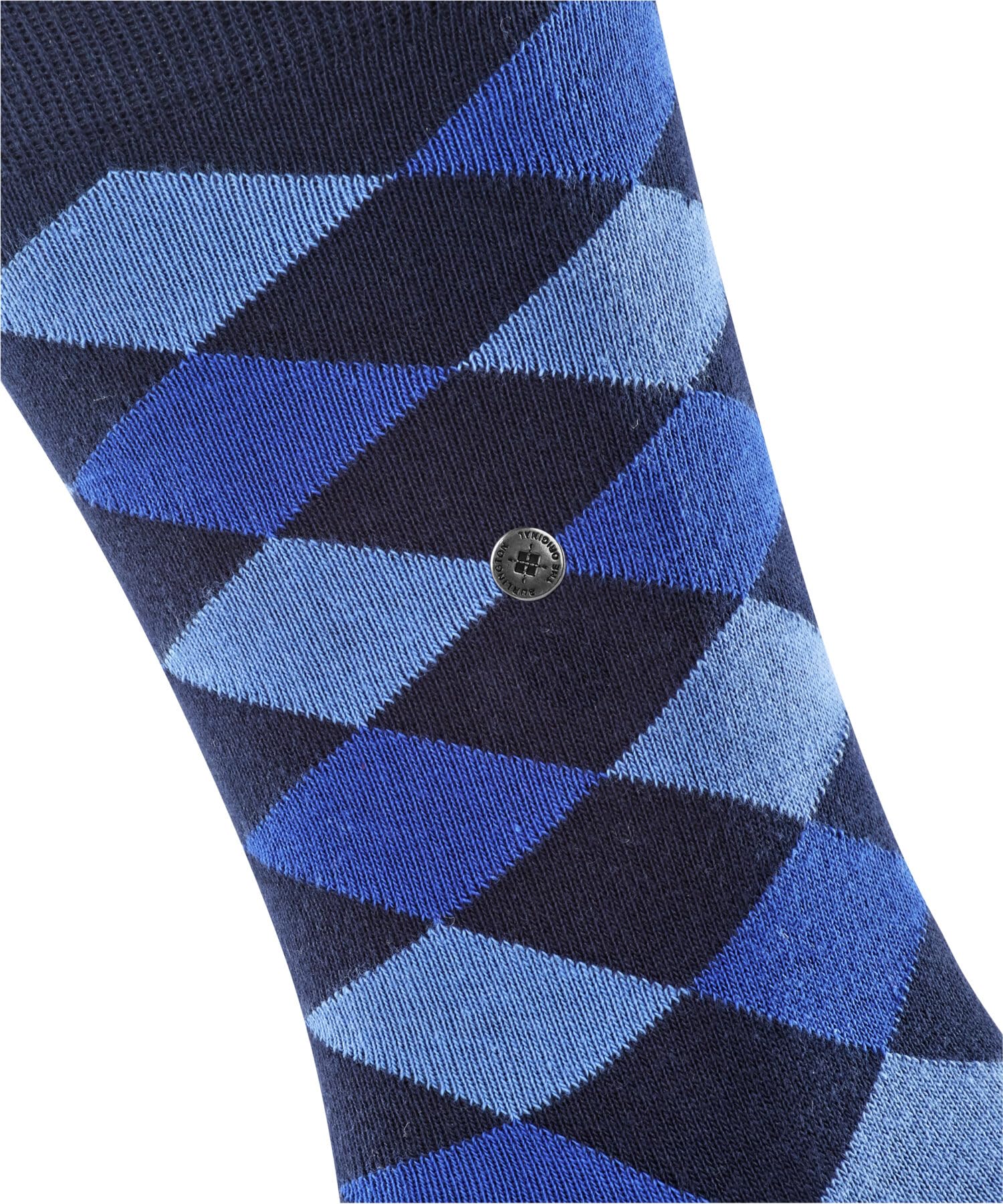 burlington-danny-m-so-chaussettes-fantaisie-homme-coton-bleu-marine-6120 image 4