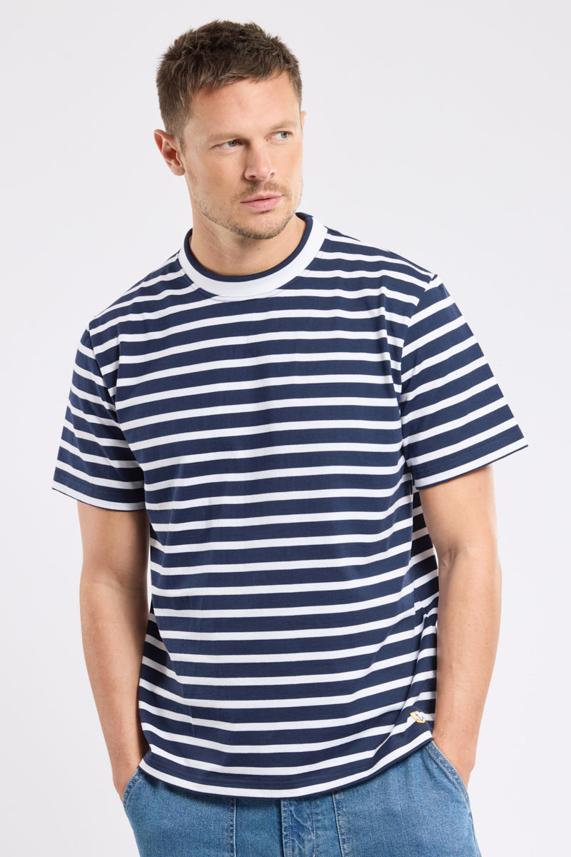 armor-lux-t-shirt-ray-homme-coton-bio-jersey-210g-h-ritage image 1