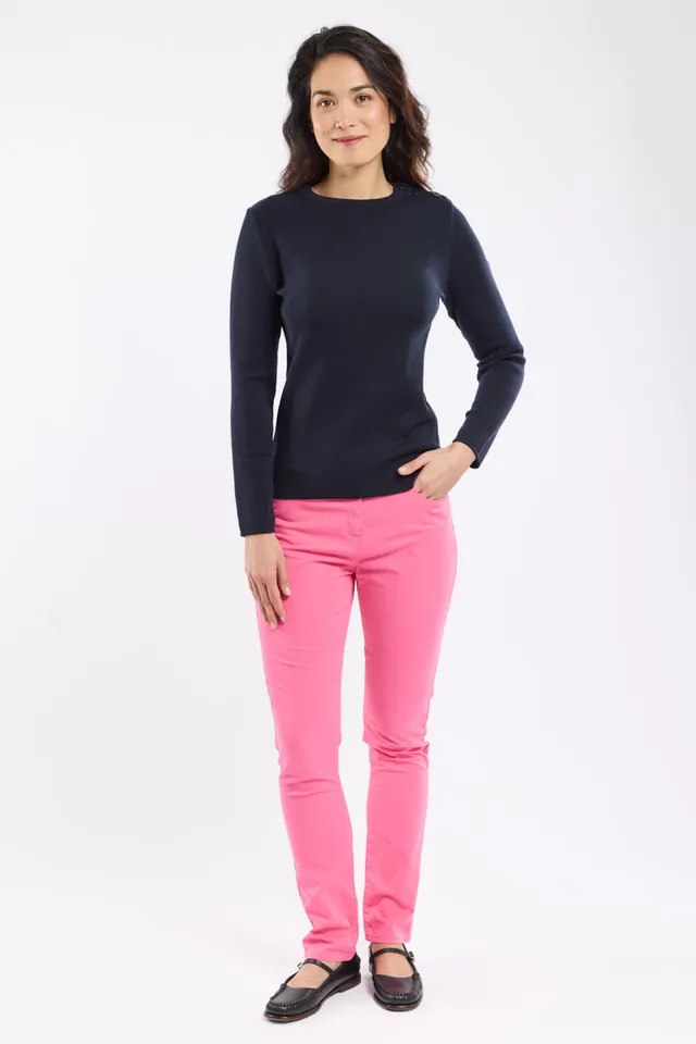 armor-lux-pantalon-slim-femme-coton-stretch-color-2 image 1