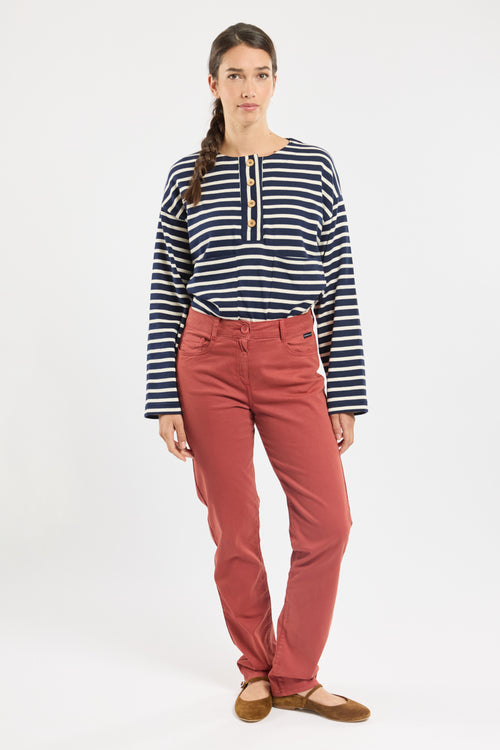 armor-lux-taylor-pantalon-droit-femme-coton image 6
