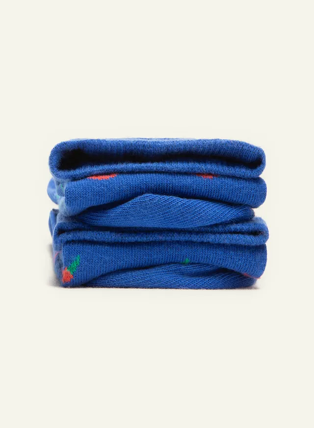 archiduchesse-archi-piquant-bleu-chaussettes-haute-fantaisie-piment-coton image 1