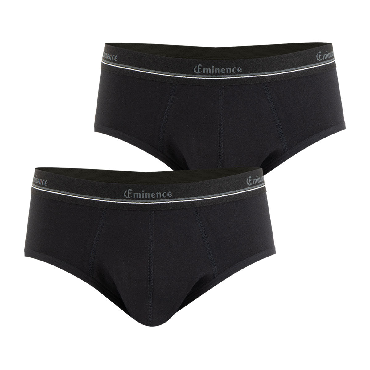 eminence-s-r-nit-lot-de-2-slips-homme-fuites-urinaires-noir image 1