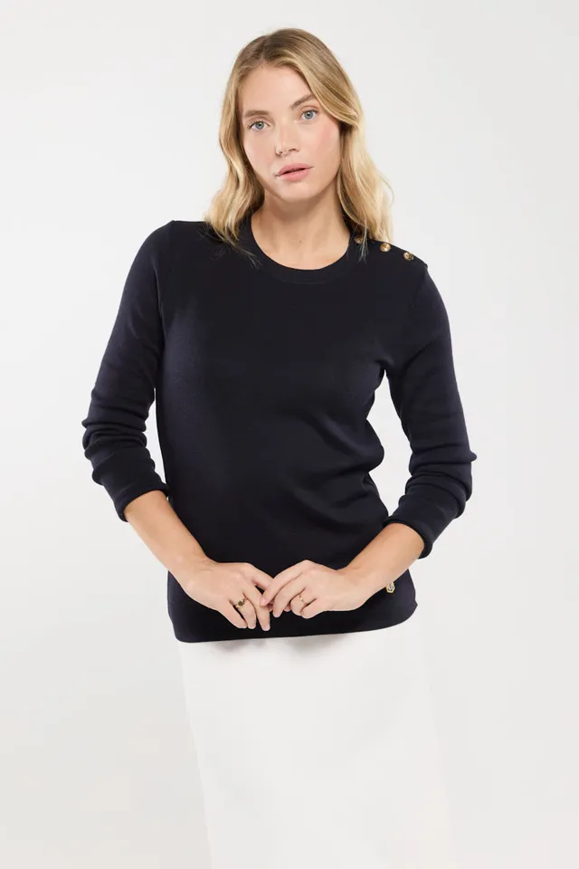 armor-lux-pull-marin-auray-femme-laine-haute-densit image 1