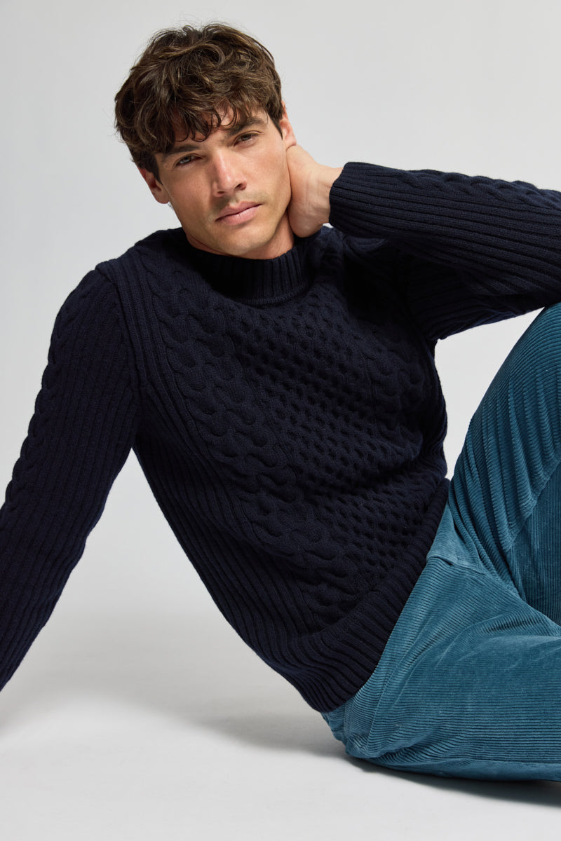 armor-lux-pull-irlandais-homme-80-laine image 1