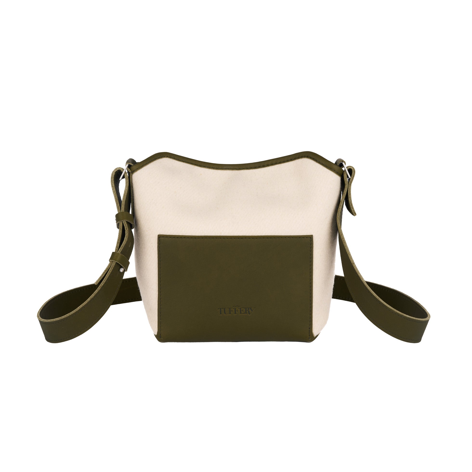 atelier-tuffery-sac-bandouli-re-cuir-et-laine-fran-aise-cru image 1