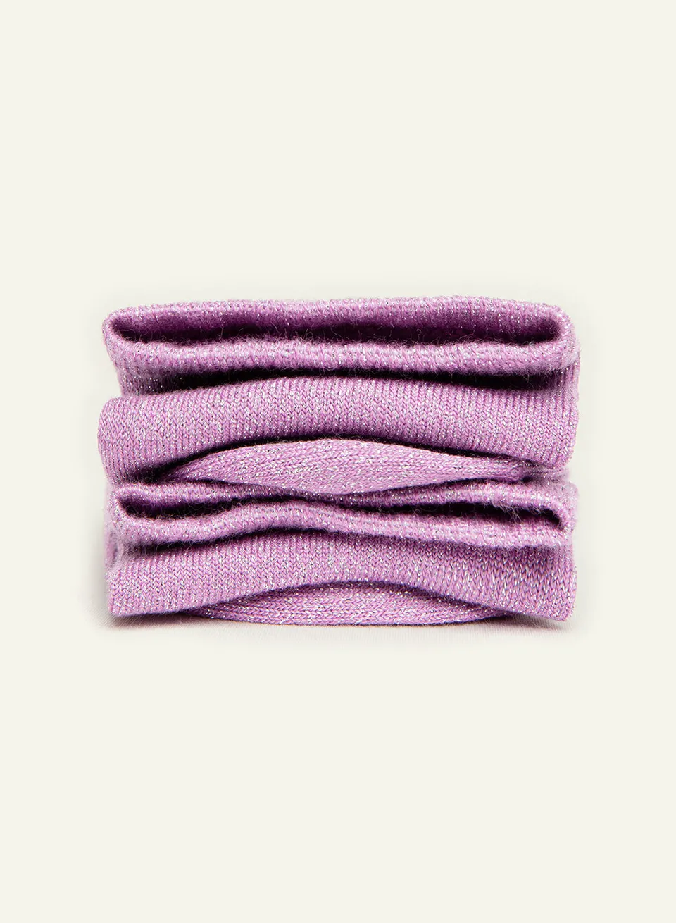 archiduchesse-paillet-e-lilas-chaussettes-courtes-femme-lurex-lilas image 1
