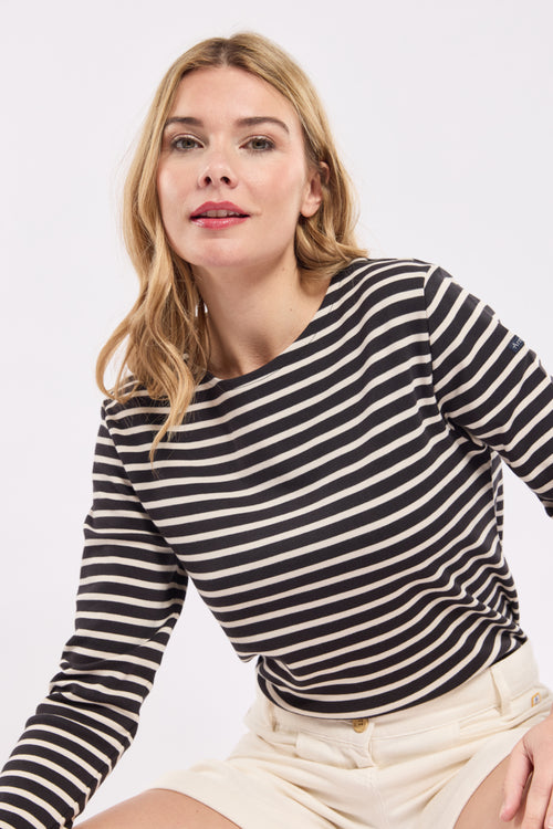 armor-lux-marini-re-femme-interlock-coton-rayures image 2